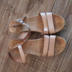 Womens Rose Gold Wedges